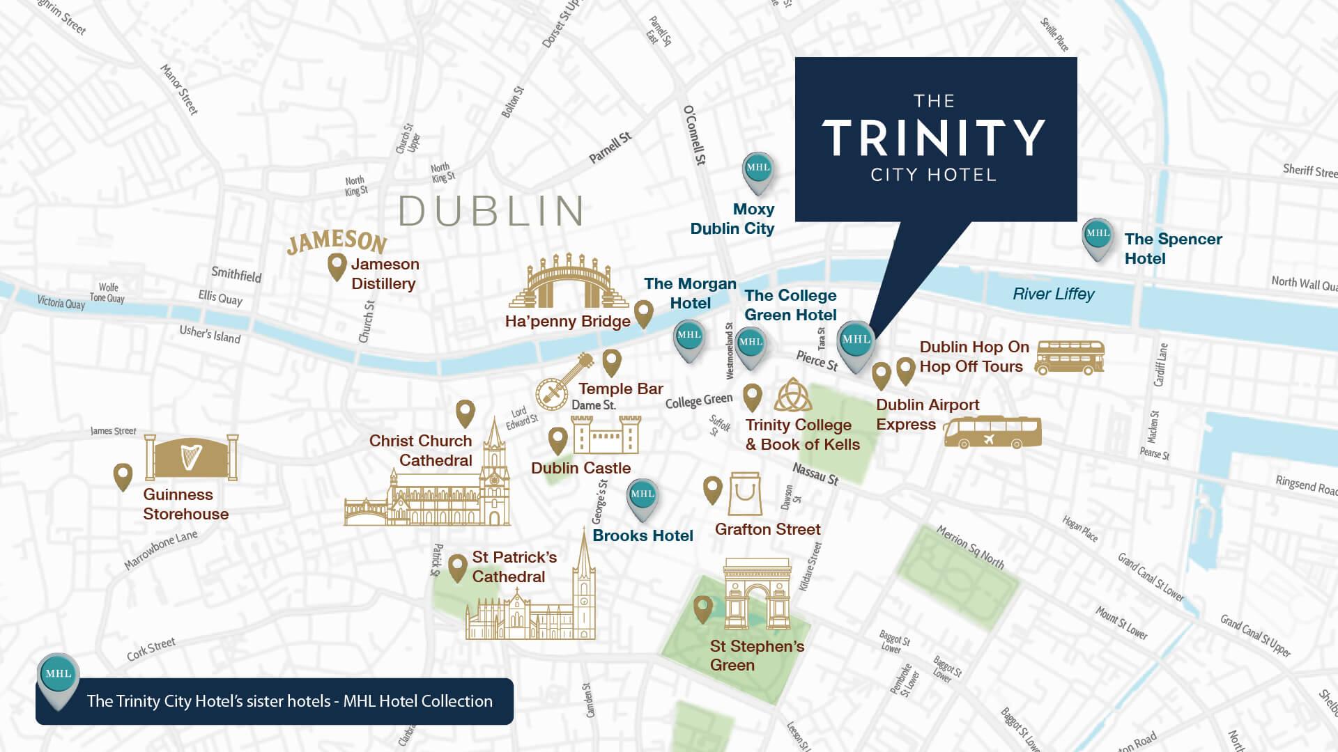 MHL Dublin Map